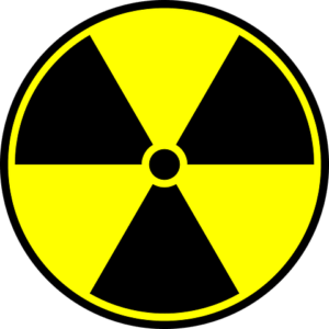 símbolo trifólio radiativo radioatividade 
