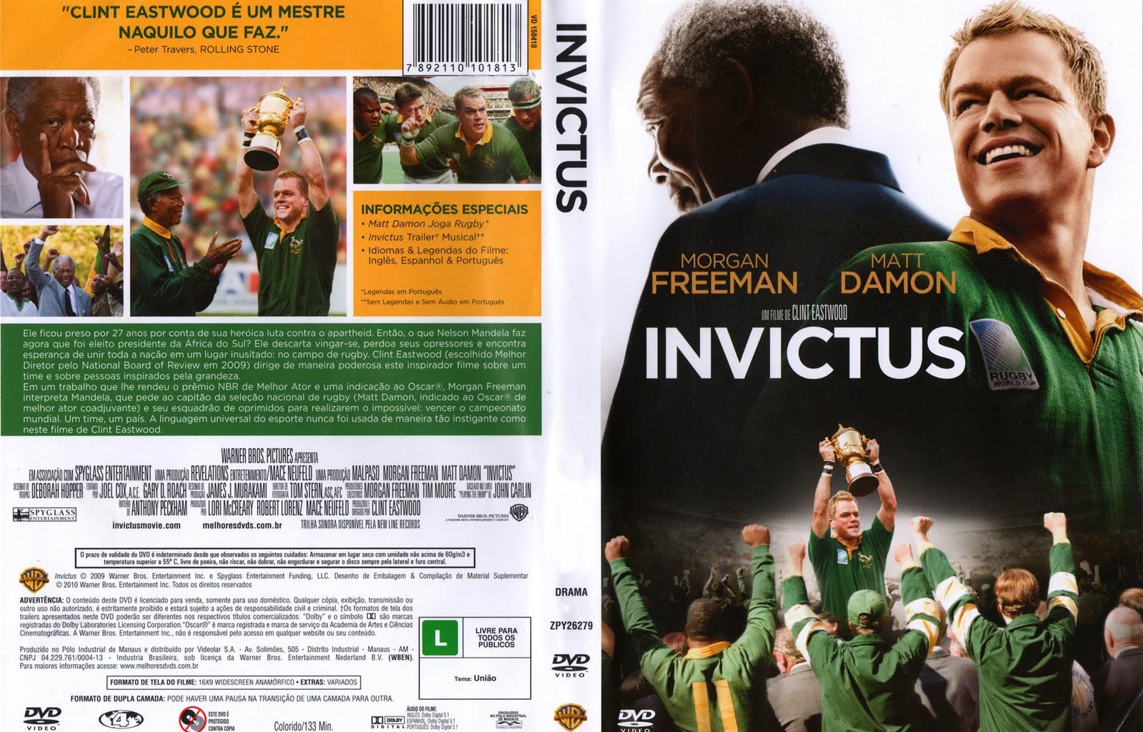 E aí, vai assistir o quê? Invictus