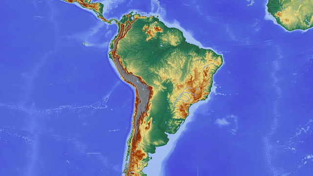 mapa regionalização do brasil