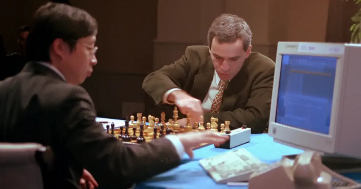 História da Inteligência Artificial Kasparov e Deep Blue