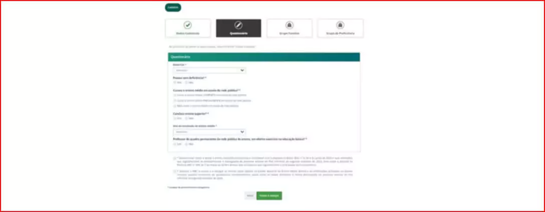 printscreen site FIES